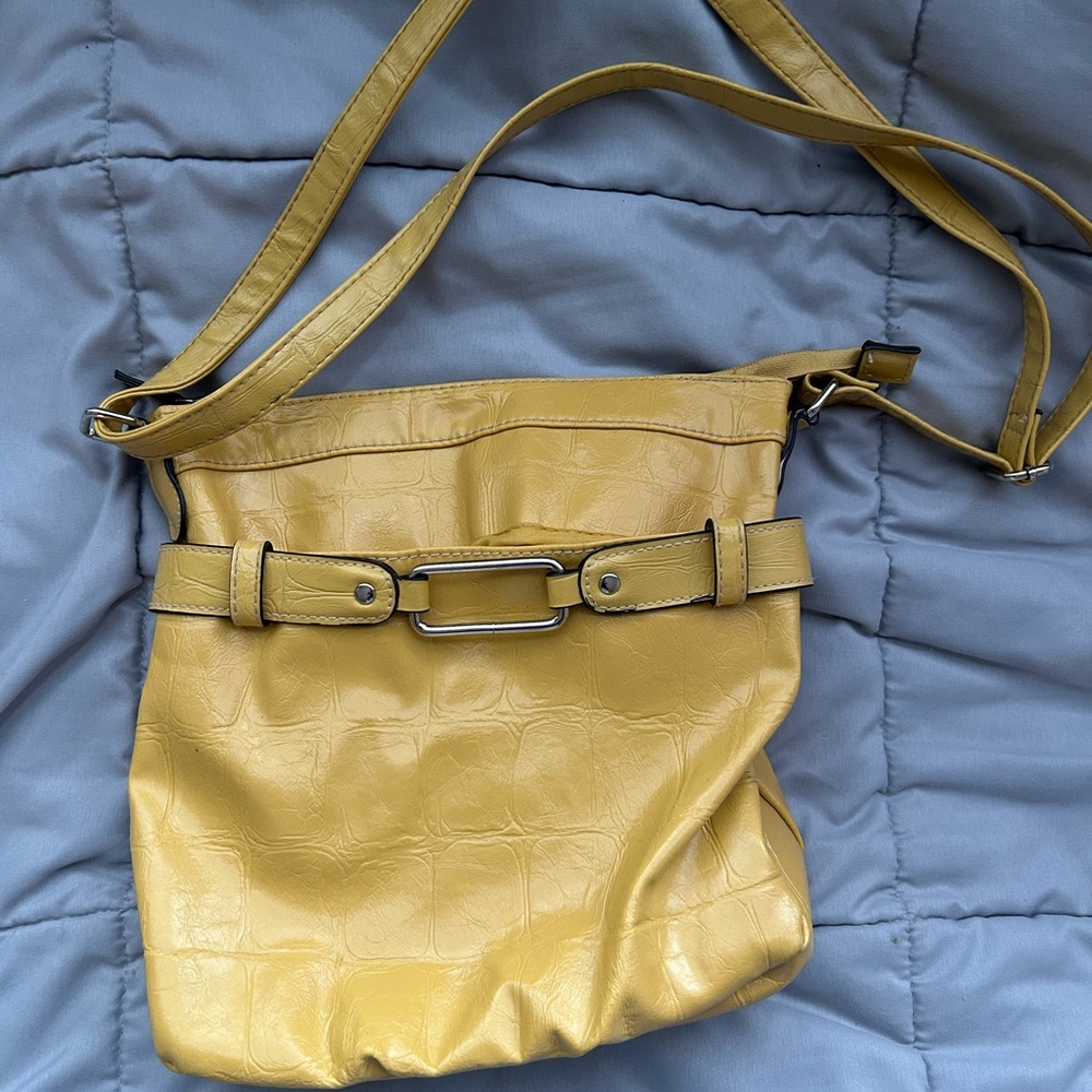 Yellow Shoulder Bag